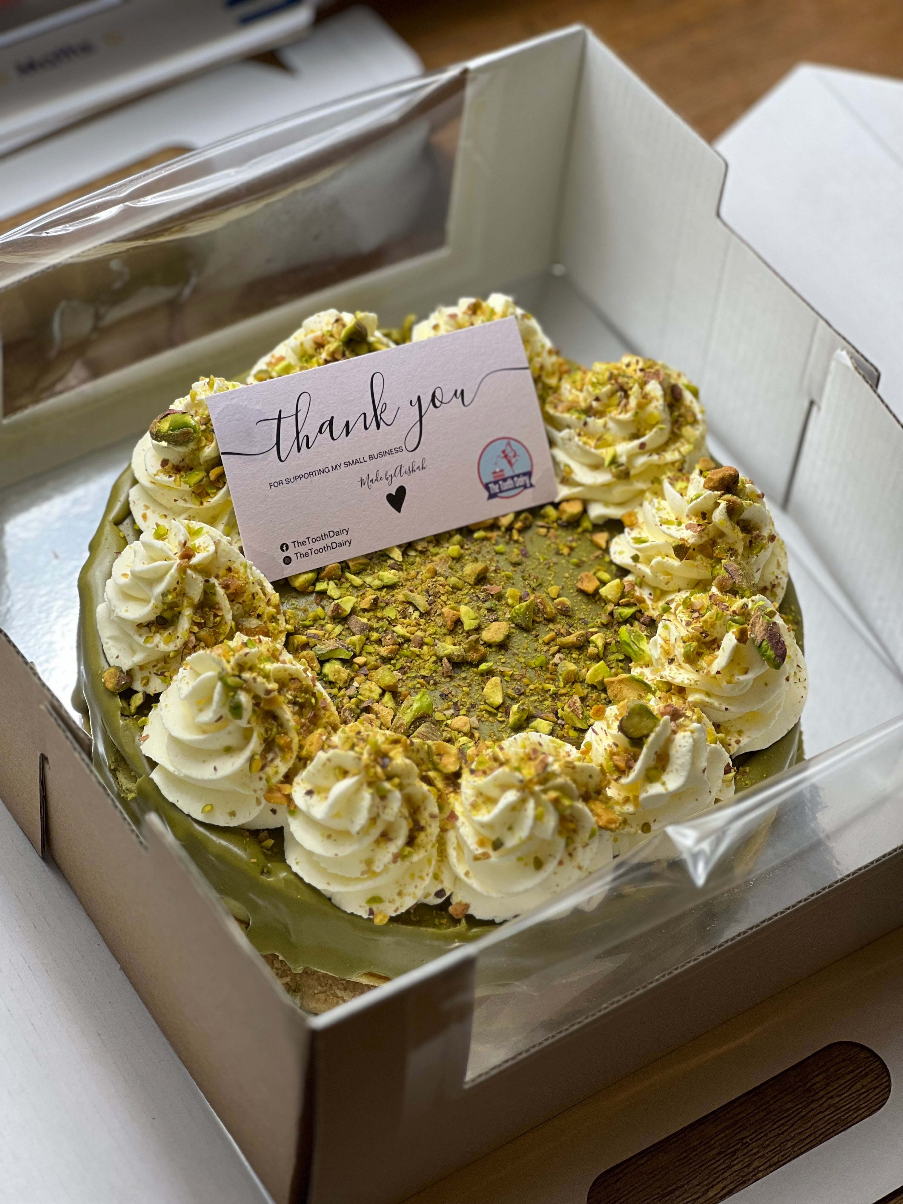 Pistachio Cheesecake (Extra Large)
