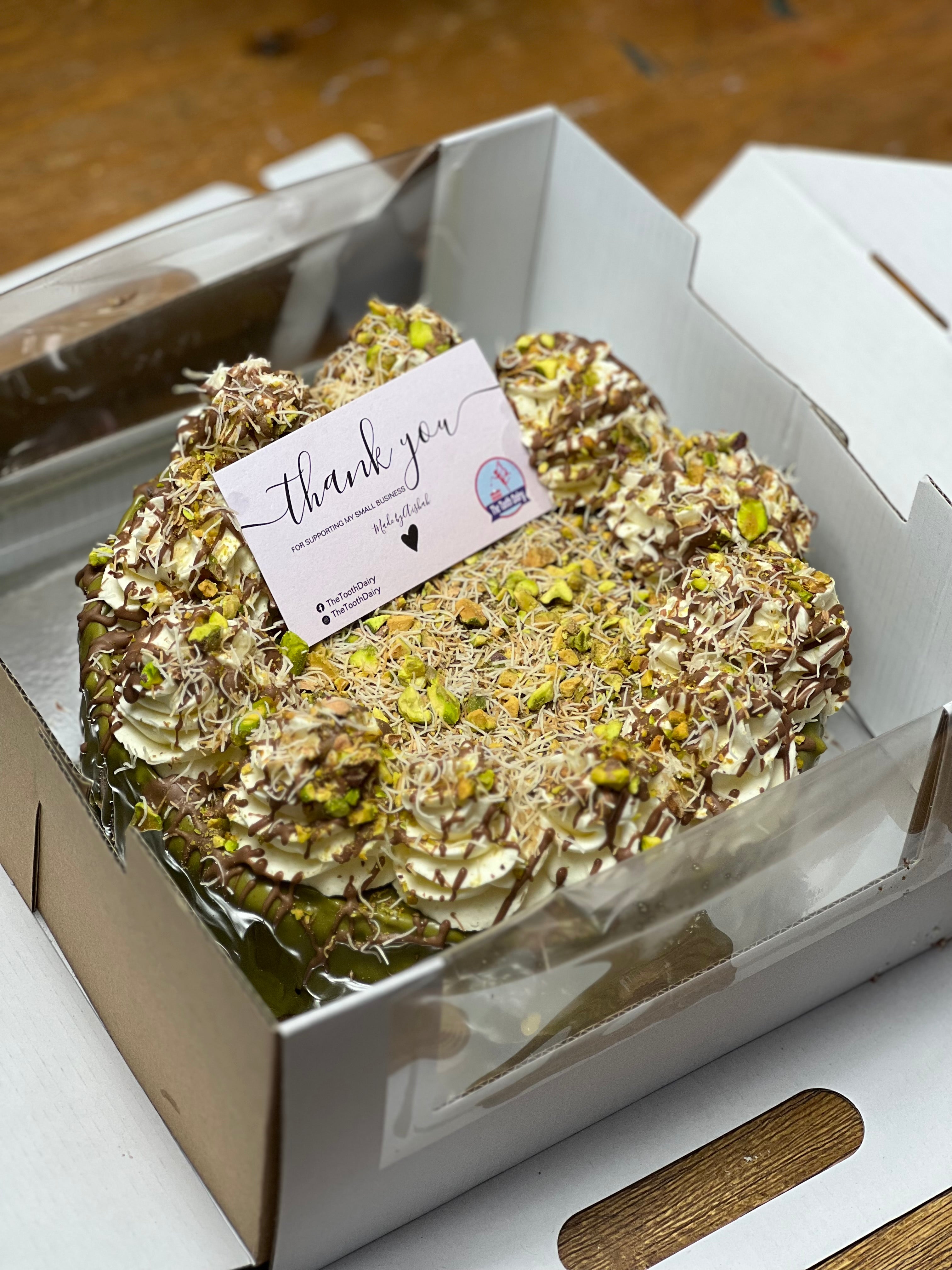 Dubai Chocolate Cheesecake (Extra Large)